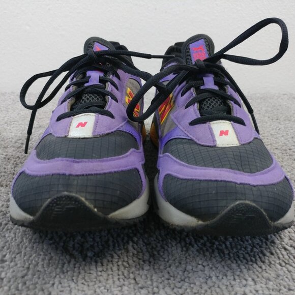 New Balance X-Racer Utility Mens Size 7 Shoes Purple Black Mirage Sneakers Low - Picture 7 of 11